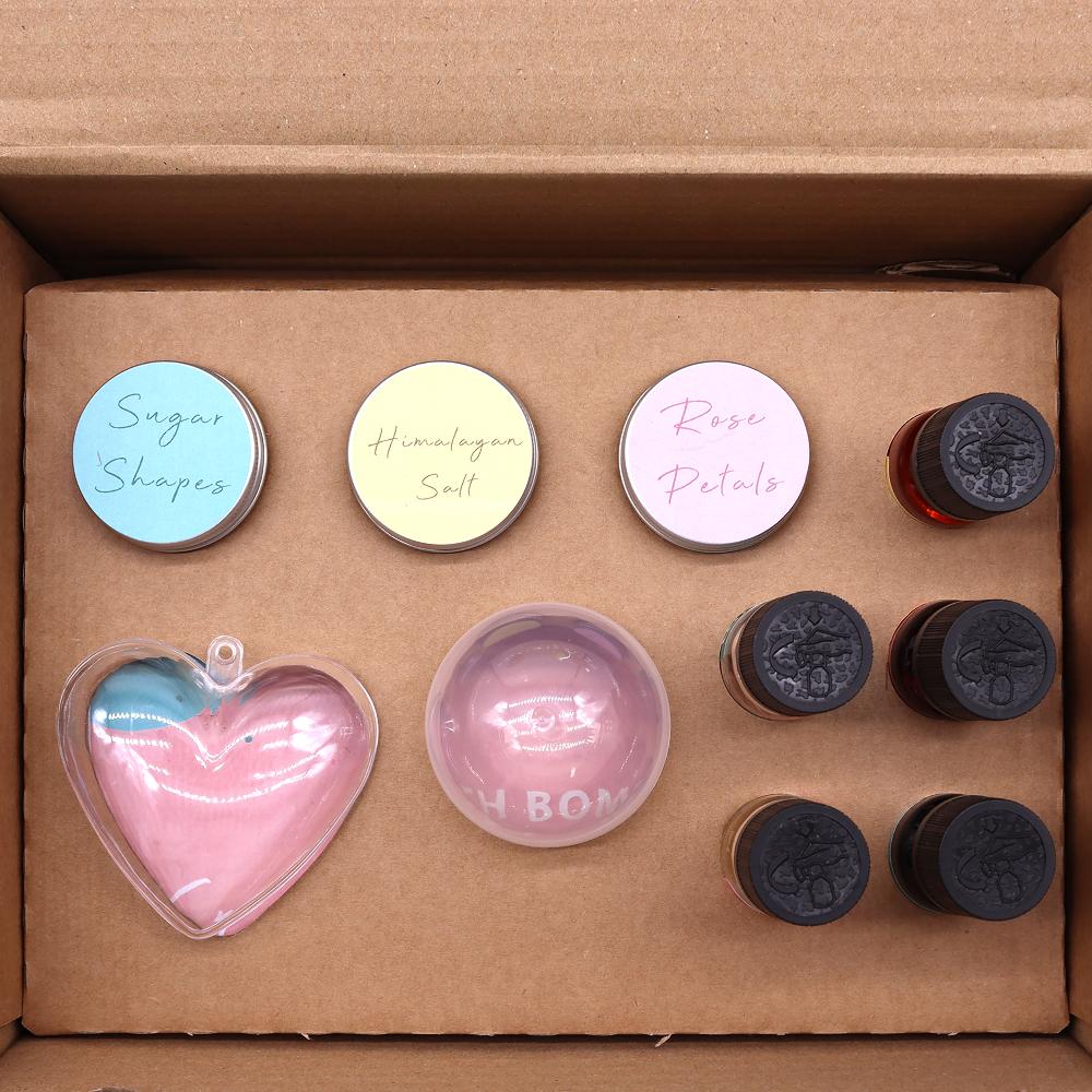 Ancient Wisdom Bath Bomb Kit - Five For Her & Five For Him