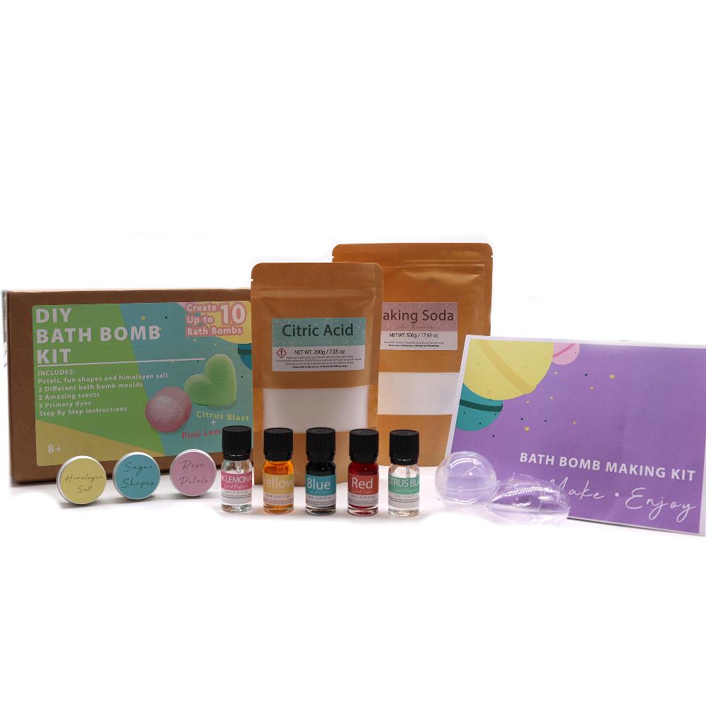 Ancient Wisdom Bath Bomb Kit - Pink Lemonade & Citrus Blast