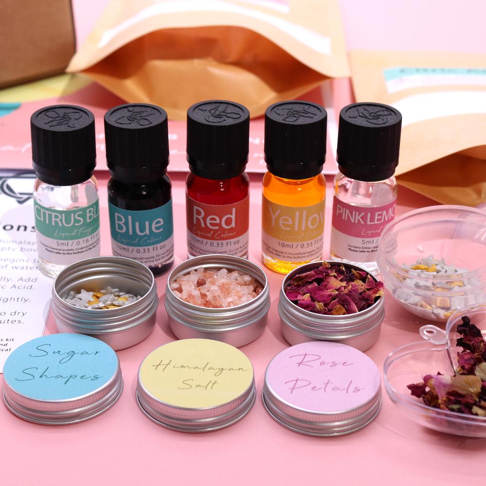 Ancient Wisdom Bath Bomb Kit - Pink Lemonade & Citrus Blast