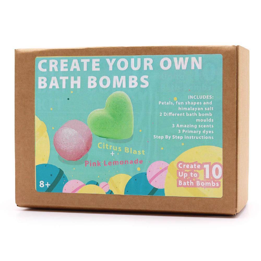 ancient wisdom Bath Bomb Kit - Pink Lemonade & Citrus Blast