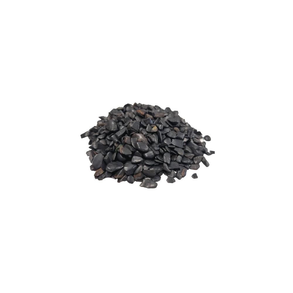 Ancient Wisdom Black Tourmaline Gemstone Chips Bulk - 1KG