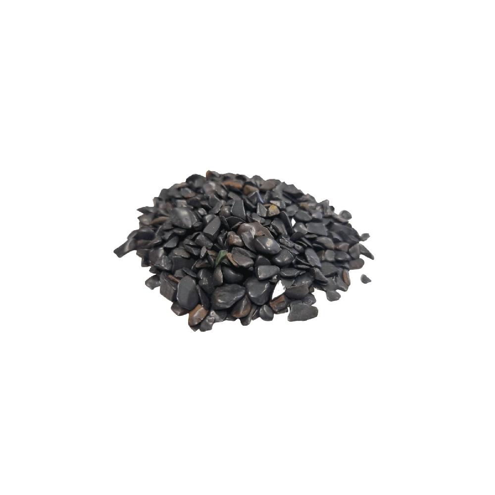 Ancient Wisdom Black Tourmaline Gemstone Chips Bulk - 1KG