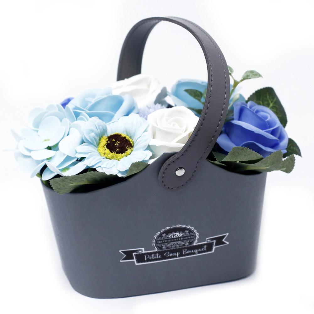 ancient wisdom Bouquet Petite Basket - Soothing Blues