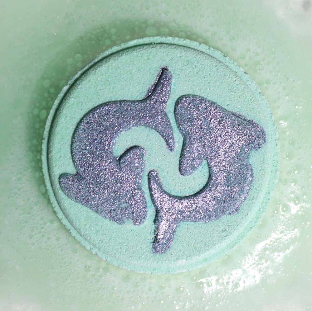 ancient wisdom Box of 2 Zodiac Bath Fizzers with Horoscope - Pisces