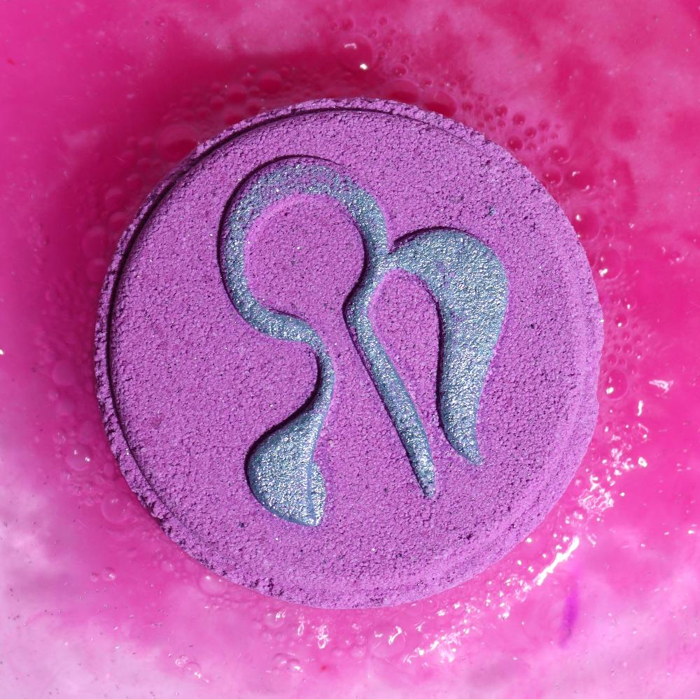 ancient wisdom Box of 2 Zodiac Bath Fizzers with Horoscope - Virgo