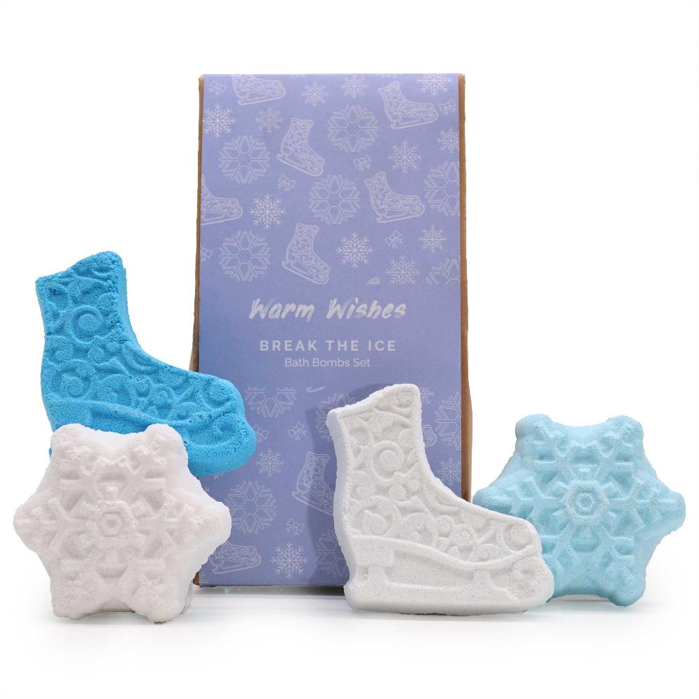 ancient wisdom Break the Ice Christmas Bath Bomb Gift Pack