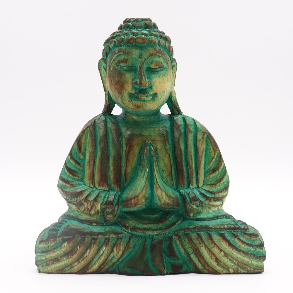 Ancient Wisdom Buddha Feng Shui Set - Buddha Knot - Green