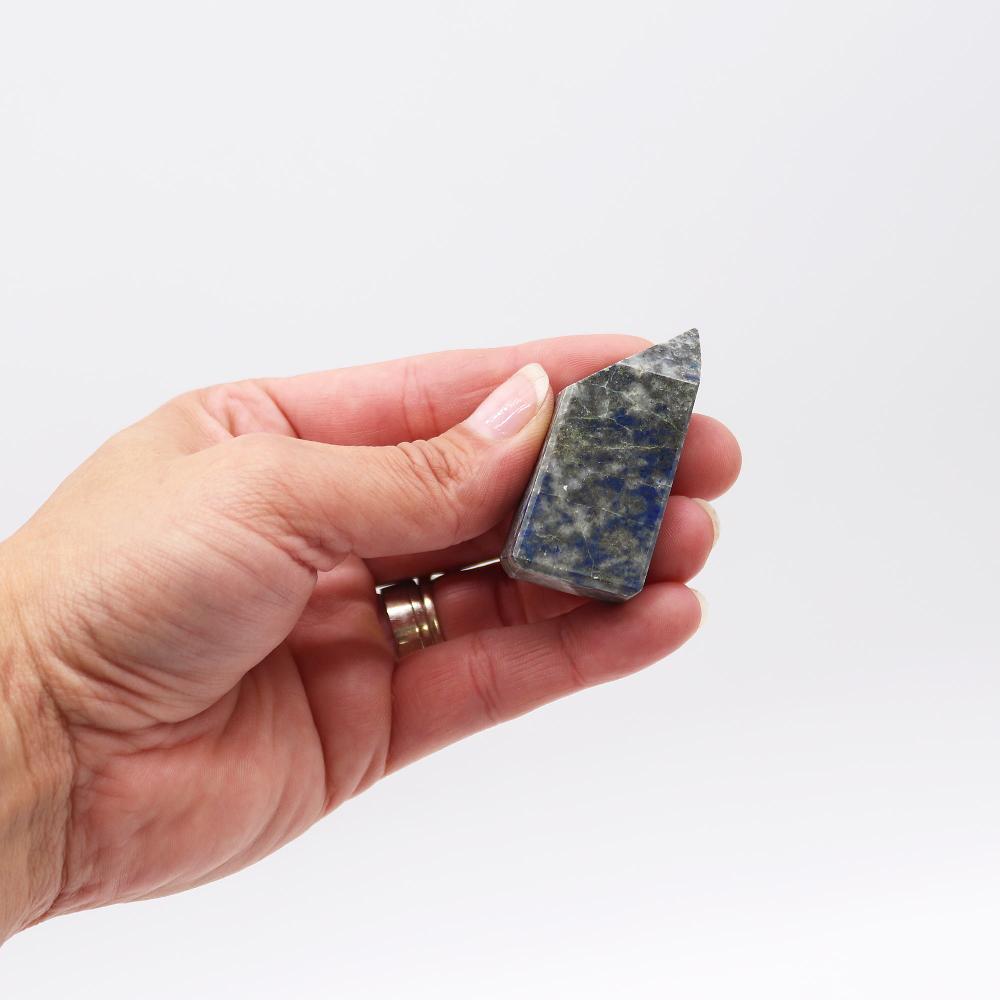 Ancient Wisdom Bulk Gemstone Points Approx 6cm (0.5KG) - Afghan Lapis (approx 8 Pieces)