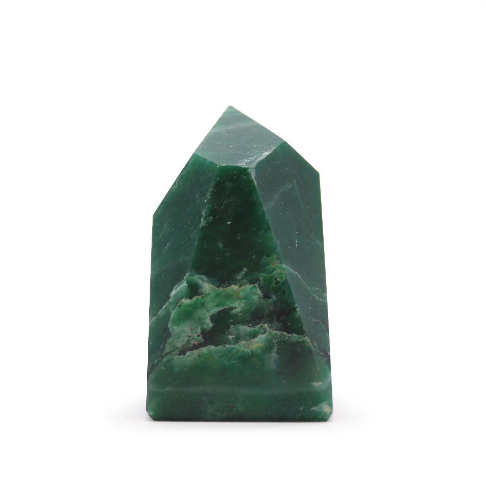 Ancient Wisdom Bulk Gemstone Points Approx 6cm (0.5KG) - Indian Jade (approx 8 Pieces)