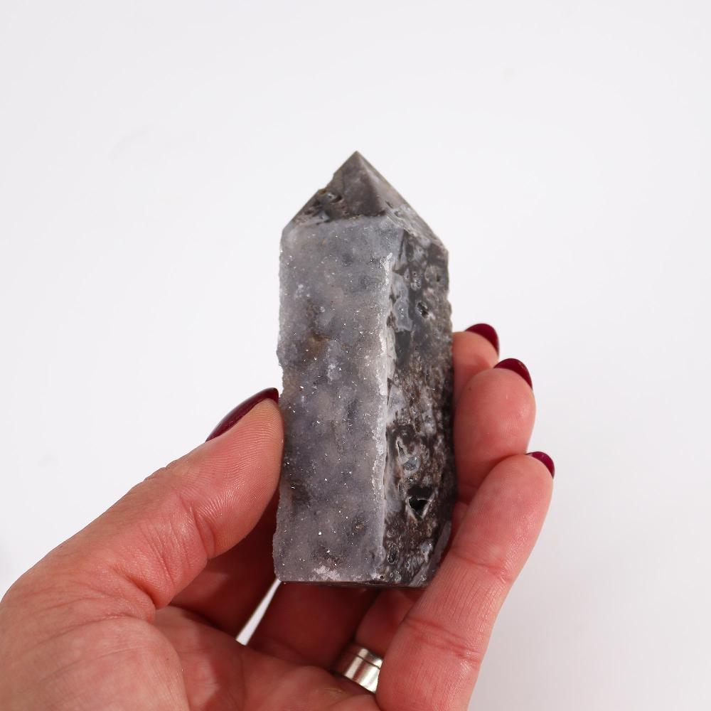 Ancient Wisdom Calcite Side Polish Towers (approx 9-11cm)