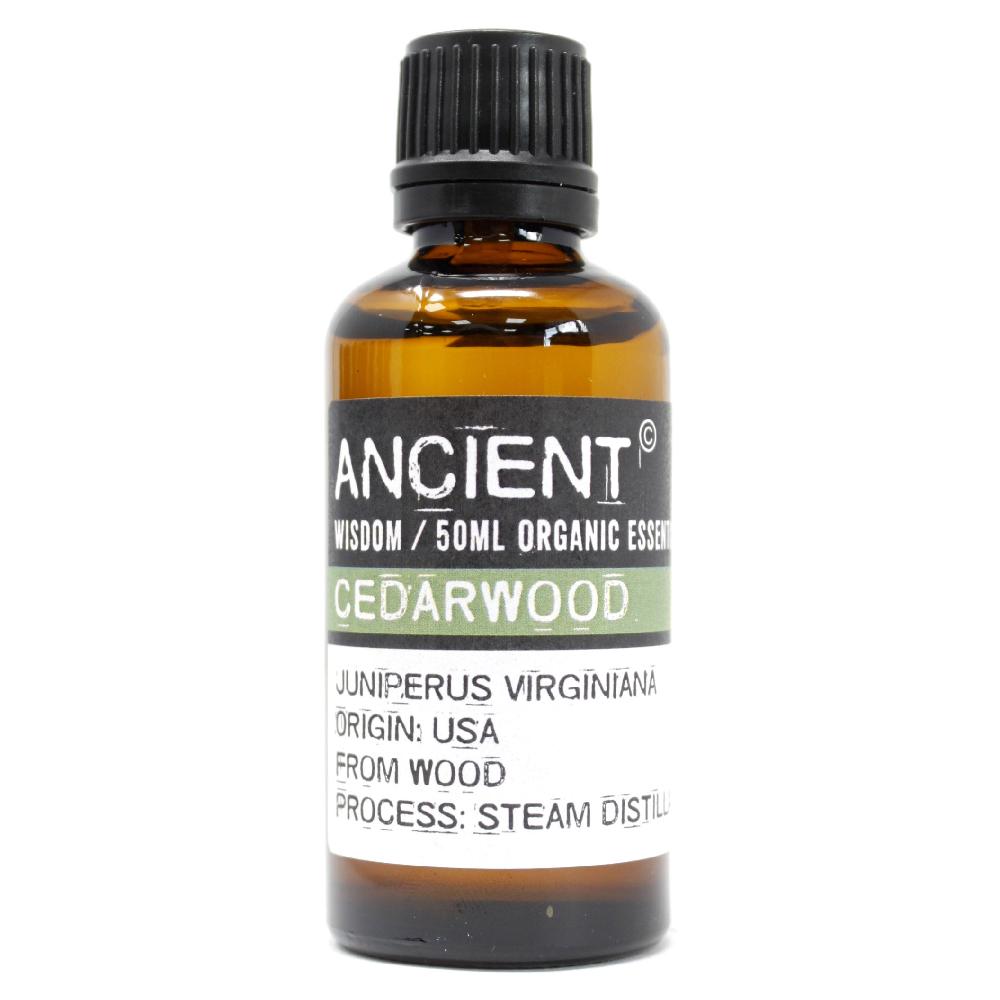 ancient wisdom Cedarwood Organic Essential Oil 50ml