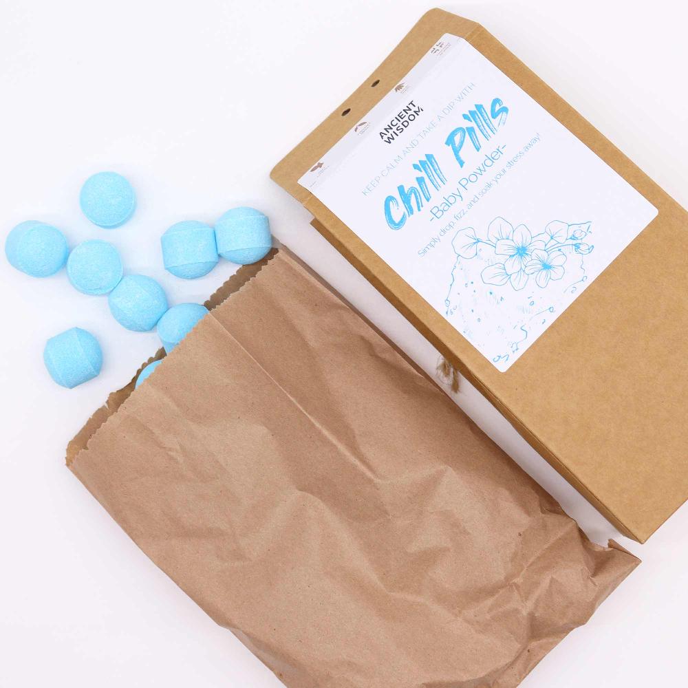 Ancient Wisdom Chill Pills Gift Pack 350g - Baby Powder