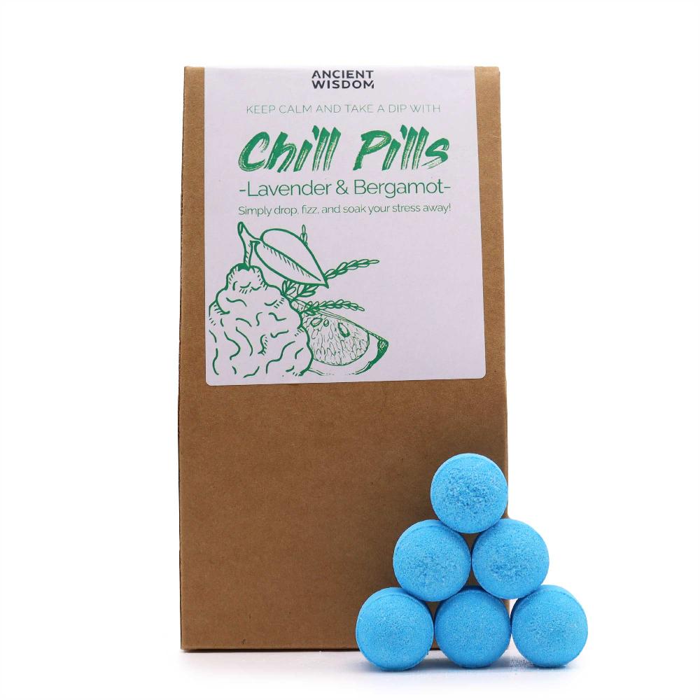 ancient wisdom Chill Pills Gift Pack 350g - Lavender & Bergamot