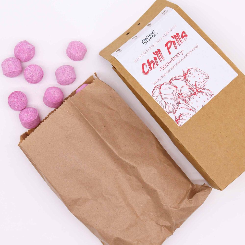 Ancient Wisdom Chill Pills Gift Pack 350g - Strawberry