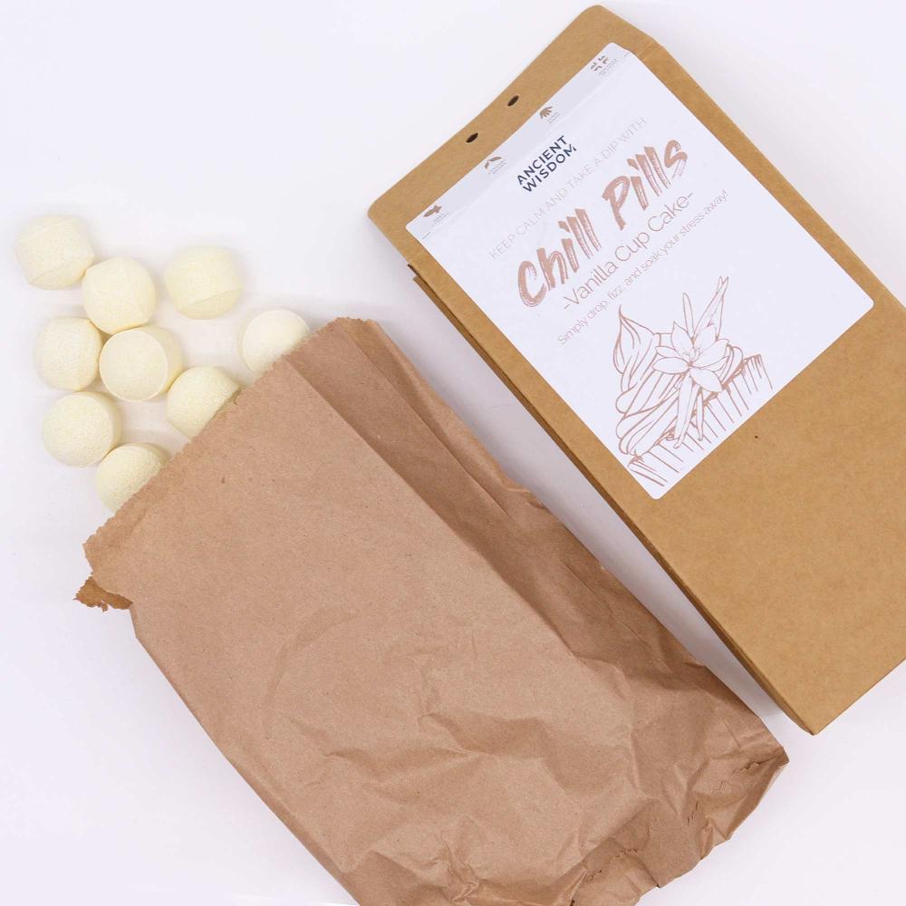Ancient Wisdom Chill Pills Gift Pack 350g - Vanilla Cup Cake