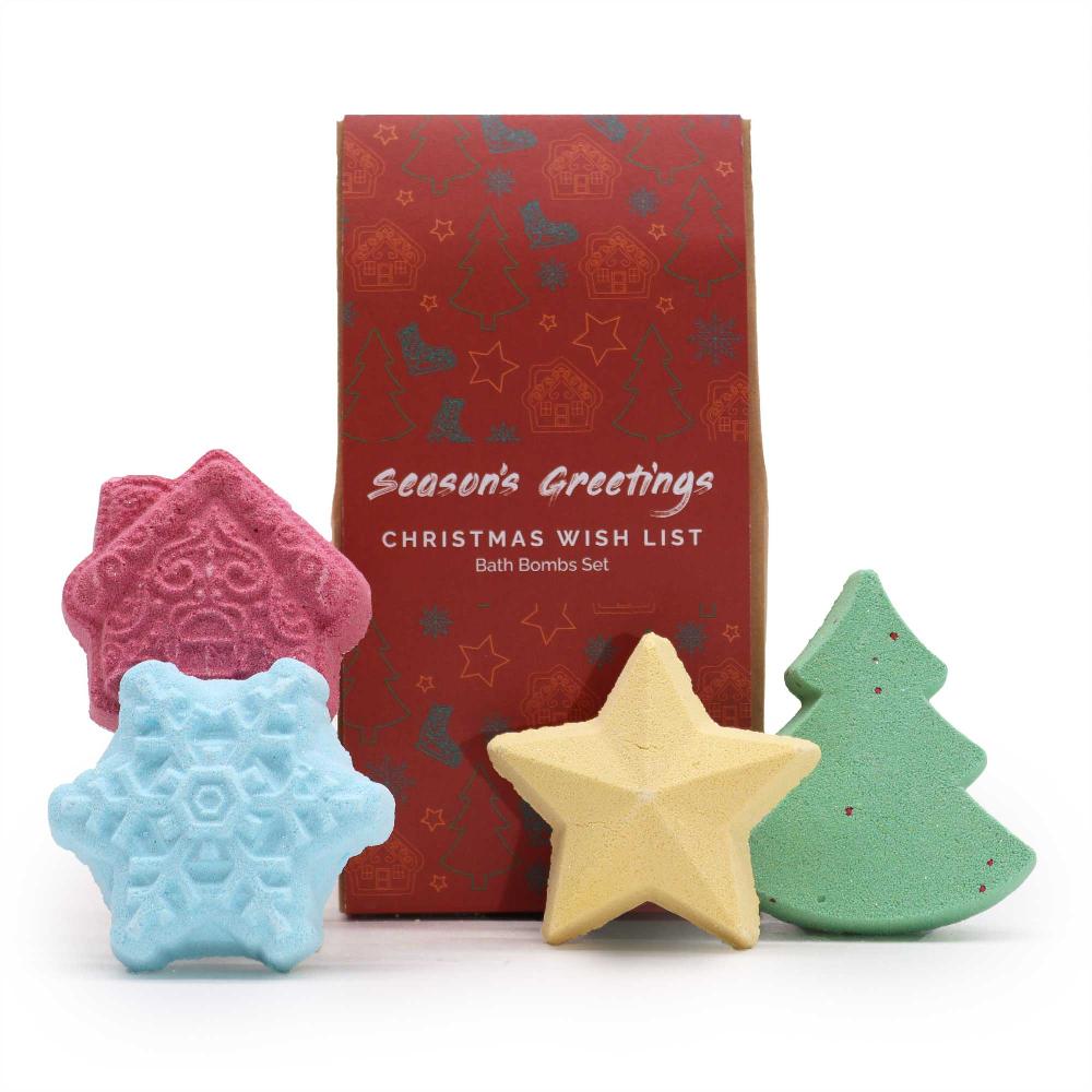 ancient wisdom Christmas Wish List Christmas Bath Bomb Gift Pack