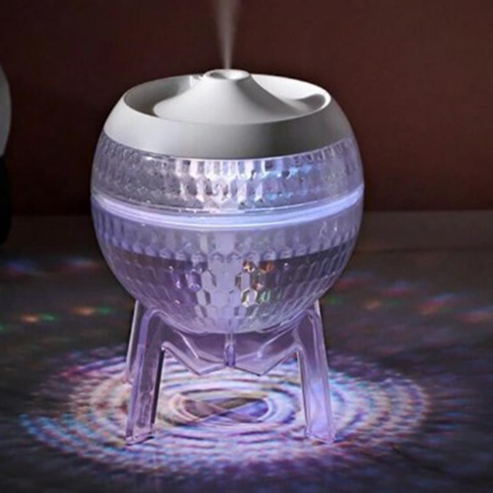 Ancient Wisdom Clear Humidifer Mondo Planet - USB - Colour Change (down Light)