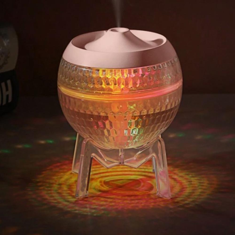 Ancient Wisdom Clear Humidifer Mondo Planet - USB - Colour Change (down Light)