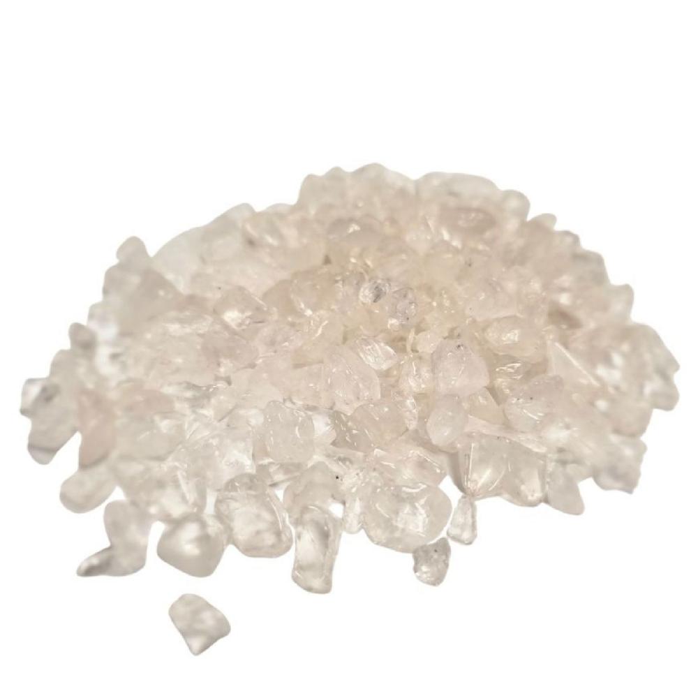ancient wisdom Clear Quartz Gemstone Chips Bulk - 1KG