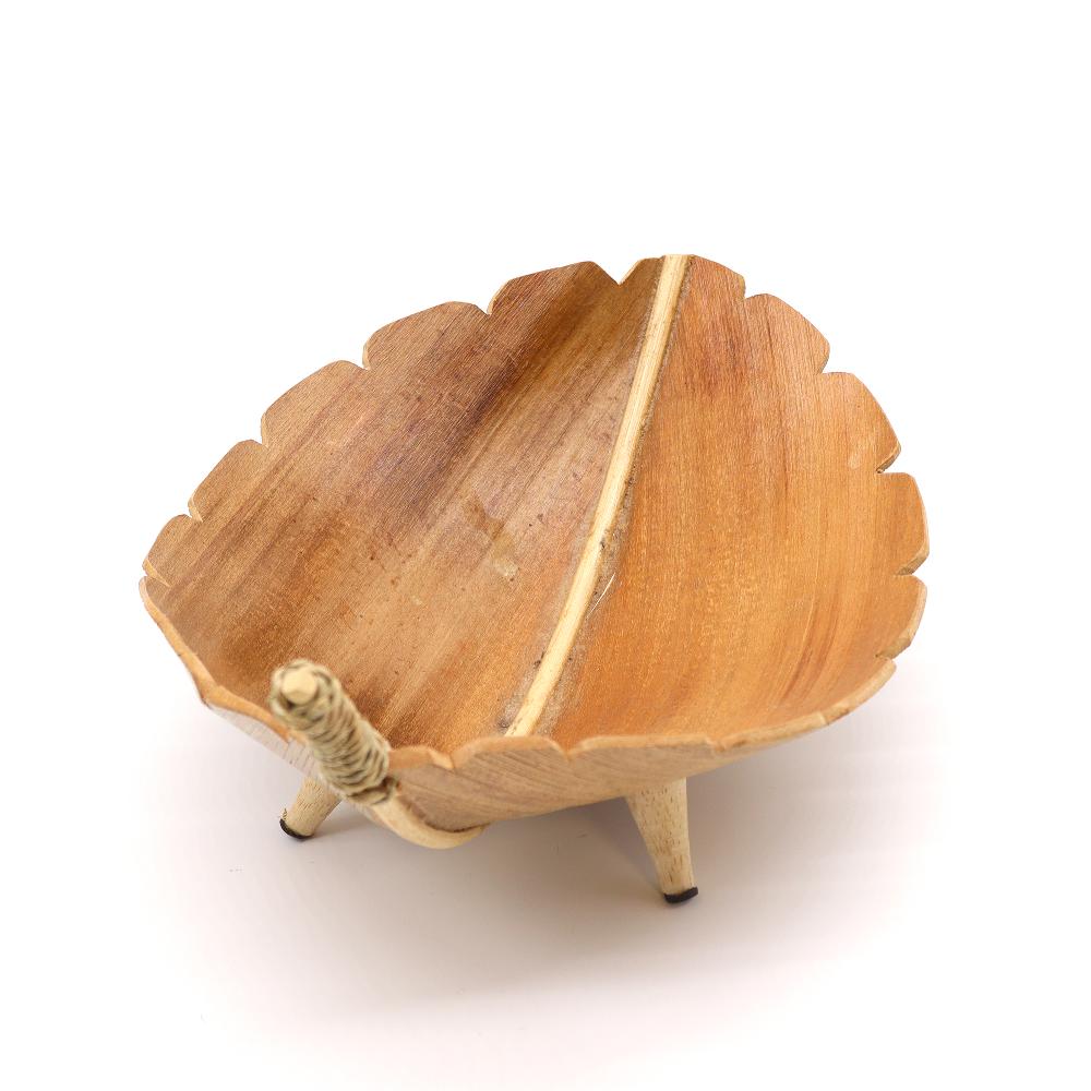 Ancient Wisdom Coconut Leaf Large Fruit Bowl - Natural
