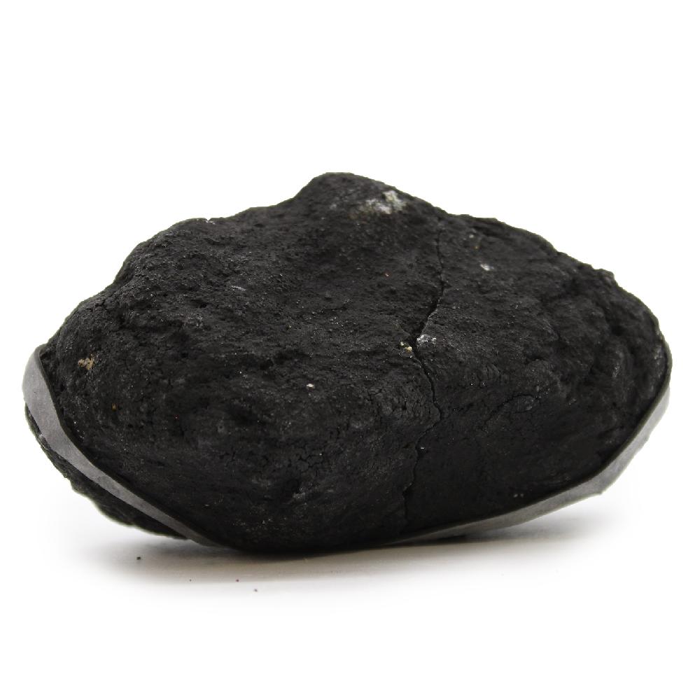 Ancient Wisdom Coloured Calcite Geode 8.5x6cm- Black Rock - Yellow