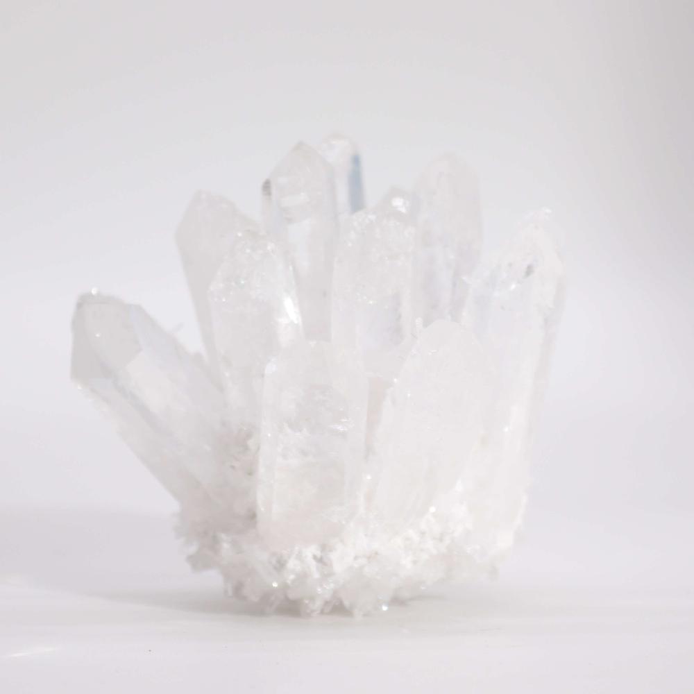 Ancient Wisdom Crafted Quartz Cluster - Clear Quartz (approx 250-300gm 8cm)