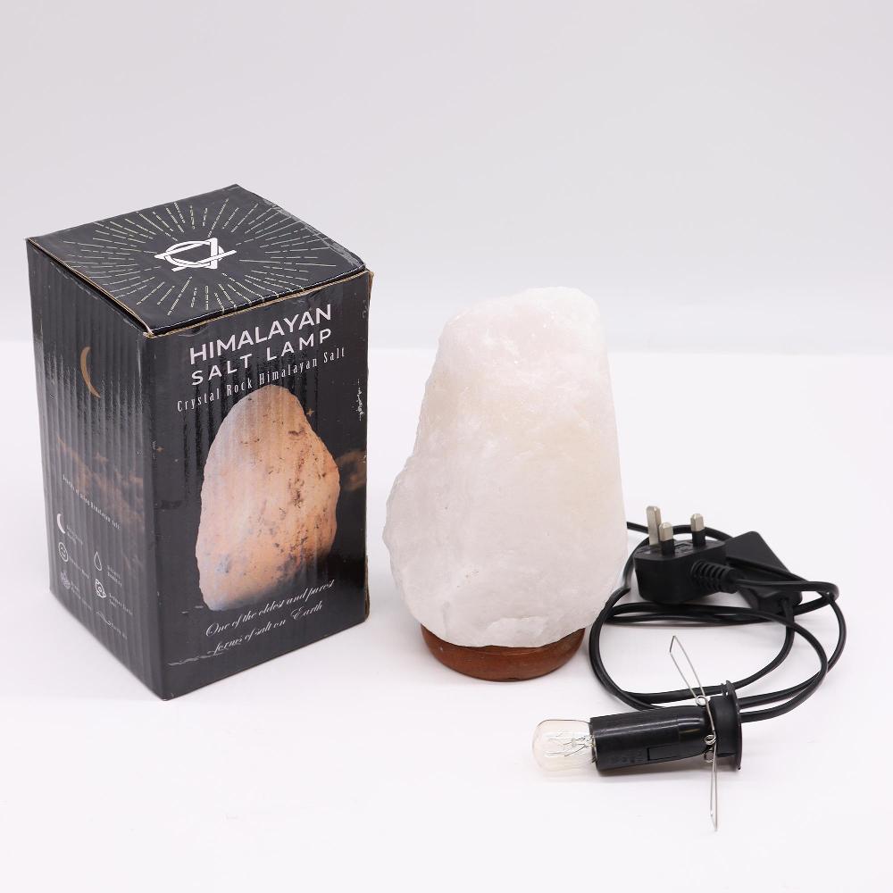 Ancient Wisdom Crystal Rock Himalayan Salt Lamp - & Base Apx 2-3kg