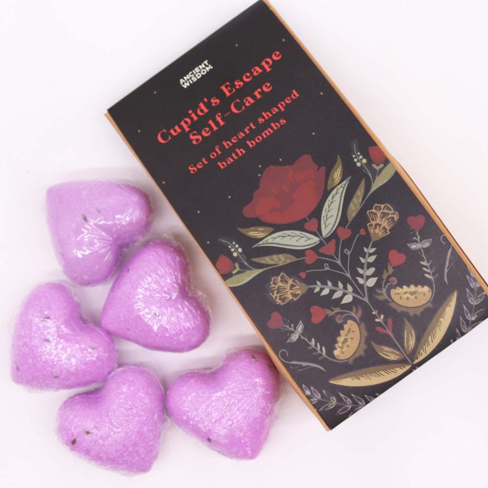 Ancient Wisdom Cupids Escape Self Care Bath Heart Gift Set