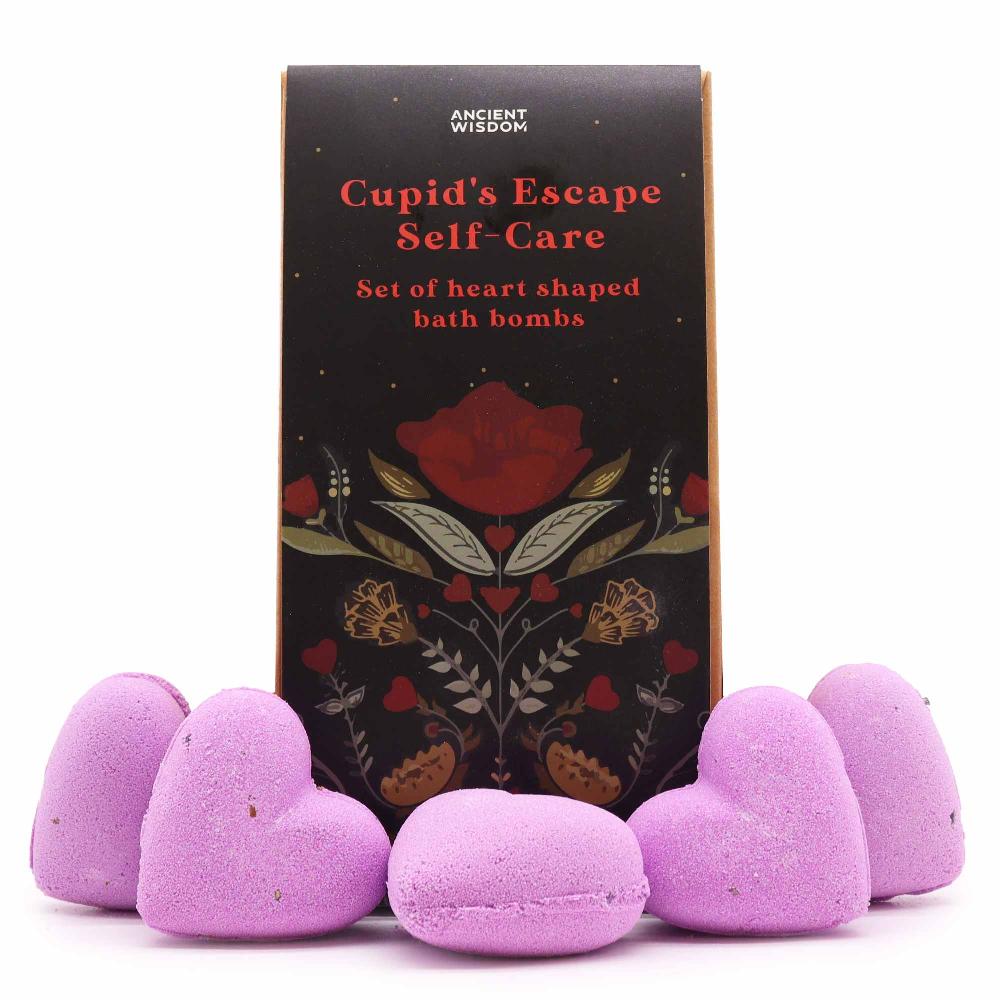 ancient wisdom Cupids Escape Self Care Bath Heart Gift Set