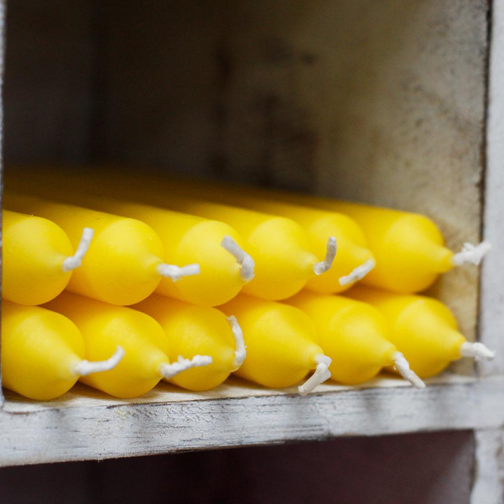 Ancient Wisdom Dinner Candle Display Stand - Whitewash