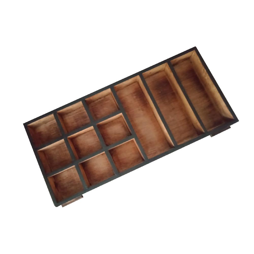 Ancient Wisdom Display Tray - 12 (3x1 & 3x3) Compartments