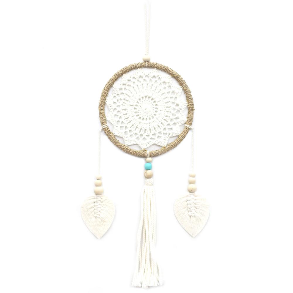 Ancient Wisdom Dream Catcher - Medium Natural Elemental Spirits - 35cm