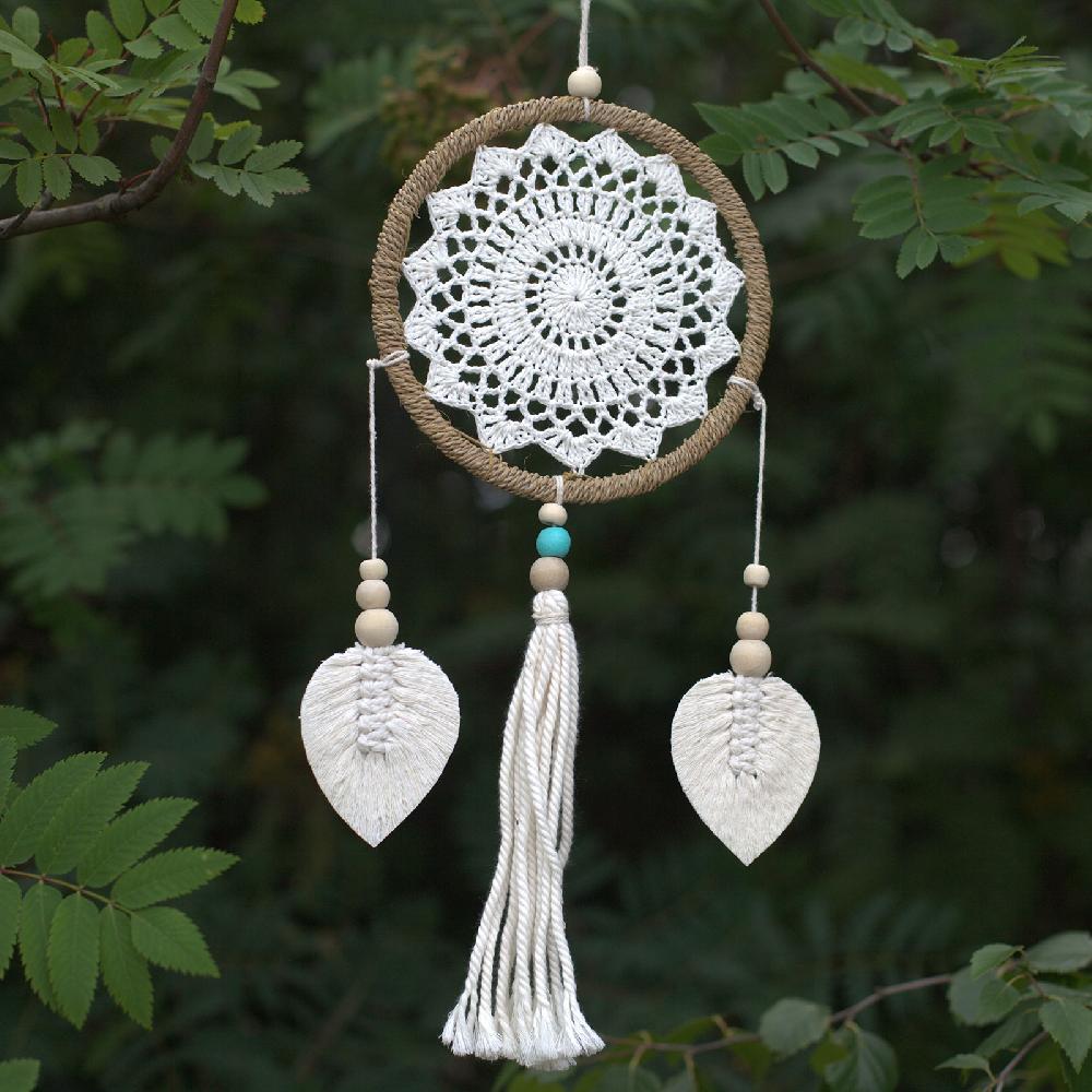 ancient wisdom Dream Catcher - Medium Natural Elemental Spirits - 35cm