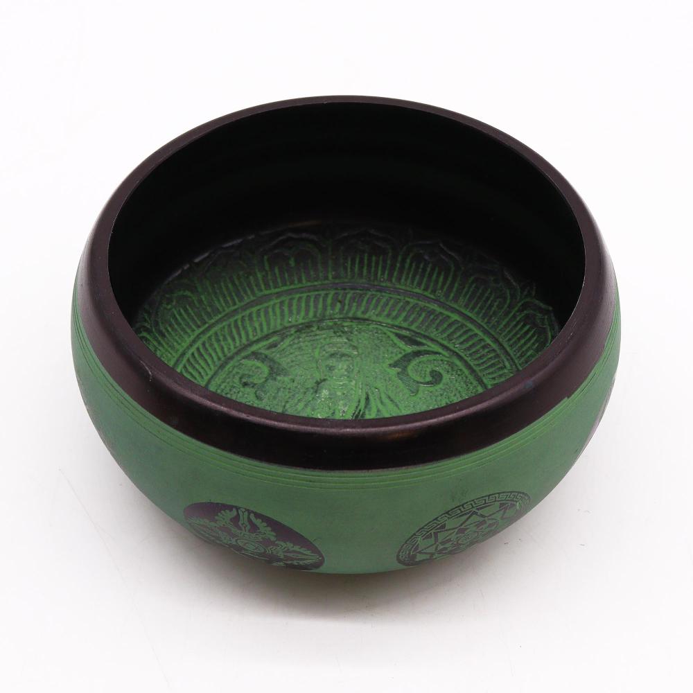 Ancient Wisdom Earth Power Singing Bowl - Mandala Buddha - 16cm