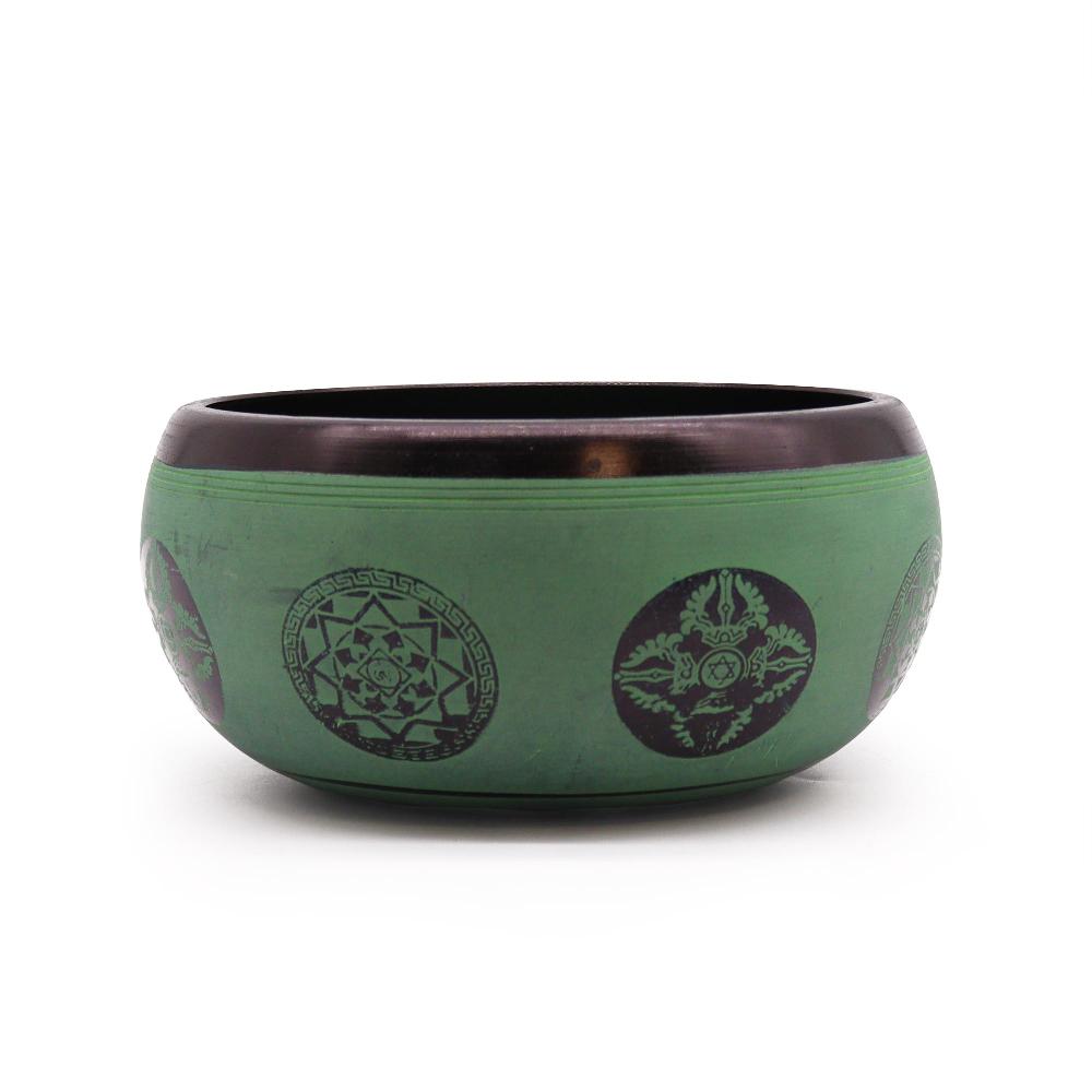 ancient wisdom Earth Power Singing Bowl - Mandala Buddha - 16cm