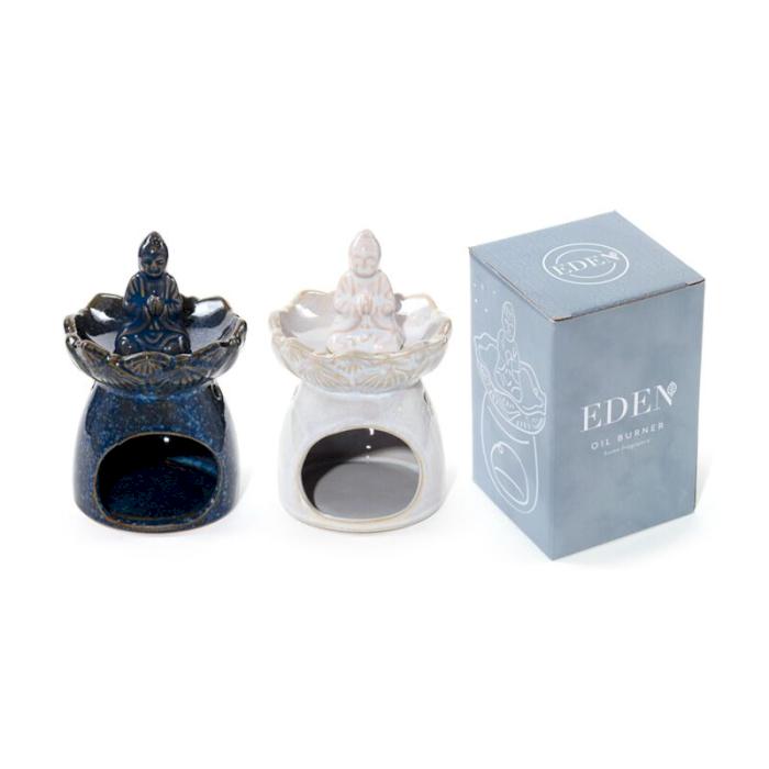 Ancient Wisdom Eden Thai Buddha Lotus Flower Dish Oil Burner