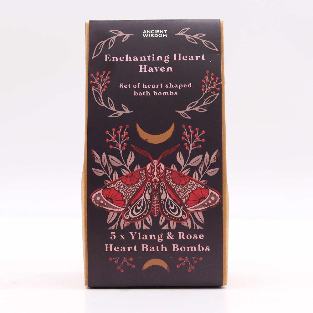 Ancient Wisdom Enchanting Heart Haven Bath Heart Gift Set