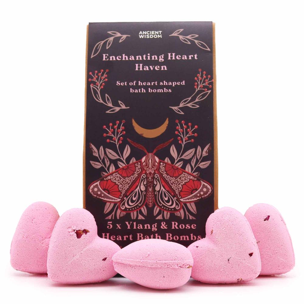 ancient wisdom Enchanting Heart Haven Bath Heart Gift Set