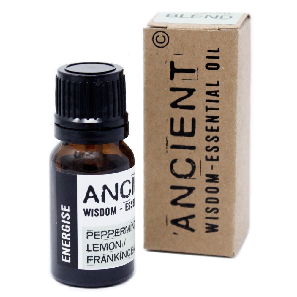 ancient wisdom Energising Essential Oil Blend - Boxed - 10ml