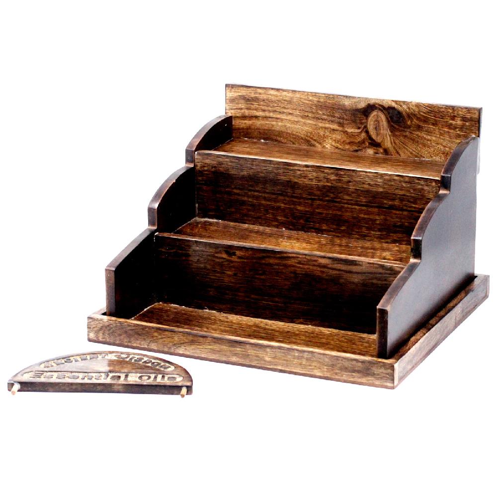 Ancient Wisdom Essential/Fragrance Oil Mango Wood Stand