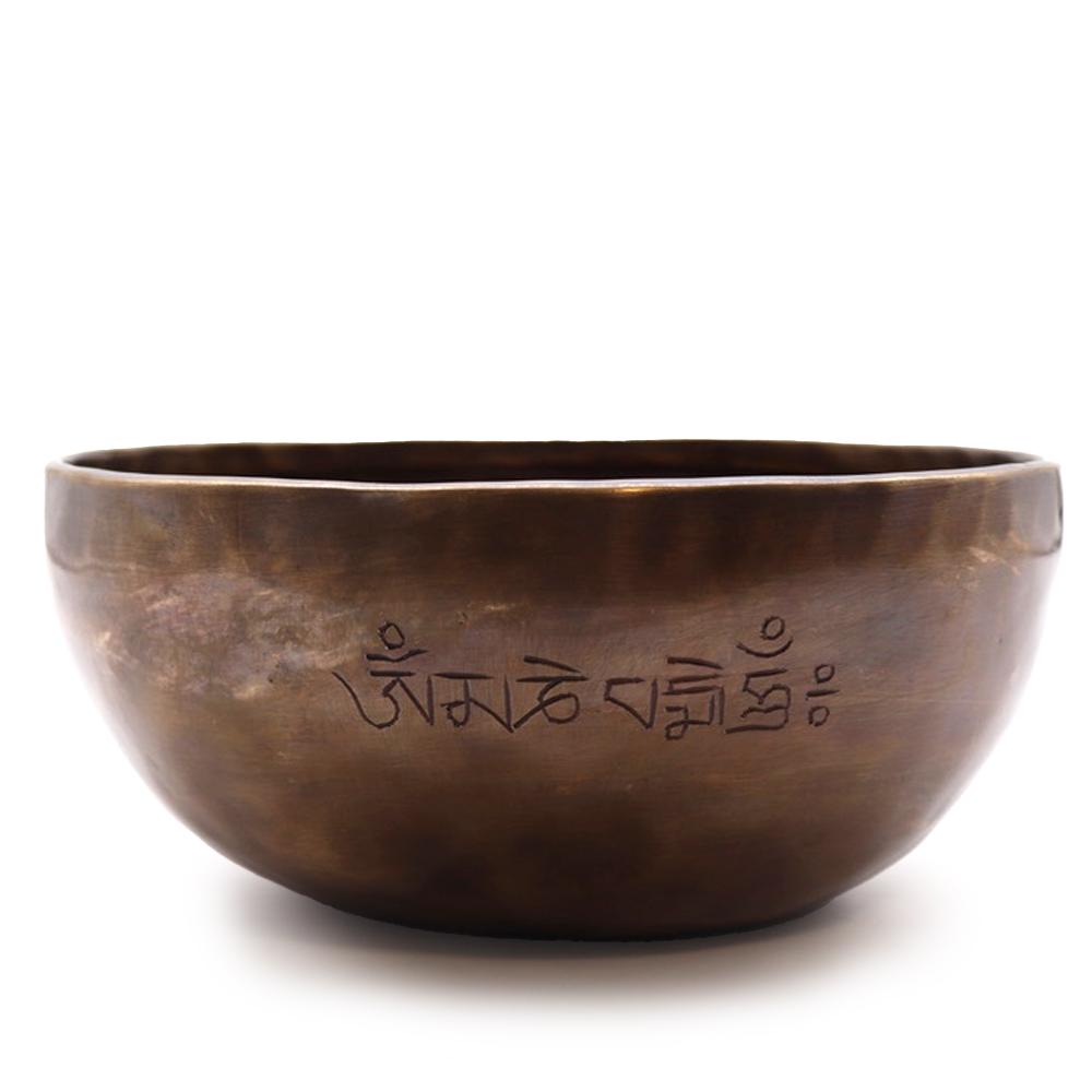 Ancient Wisdom Extra Large Indian Moon Phase Singing Bowl - (approx 1500g) - 22cm