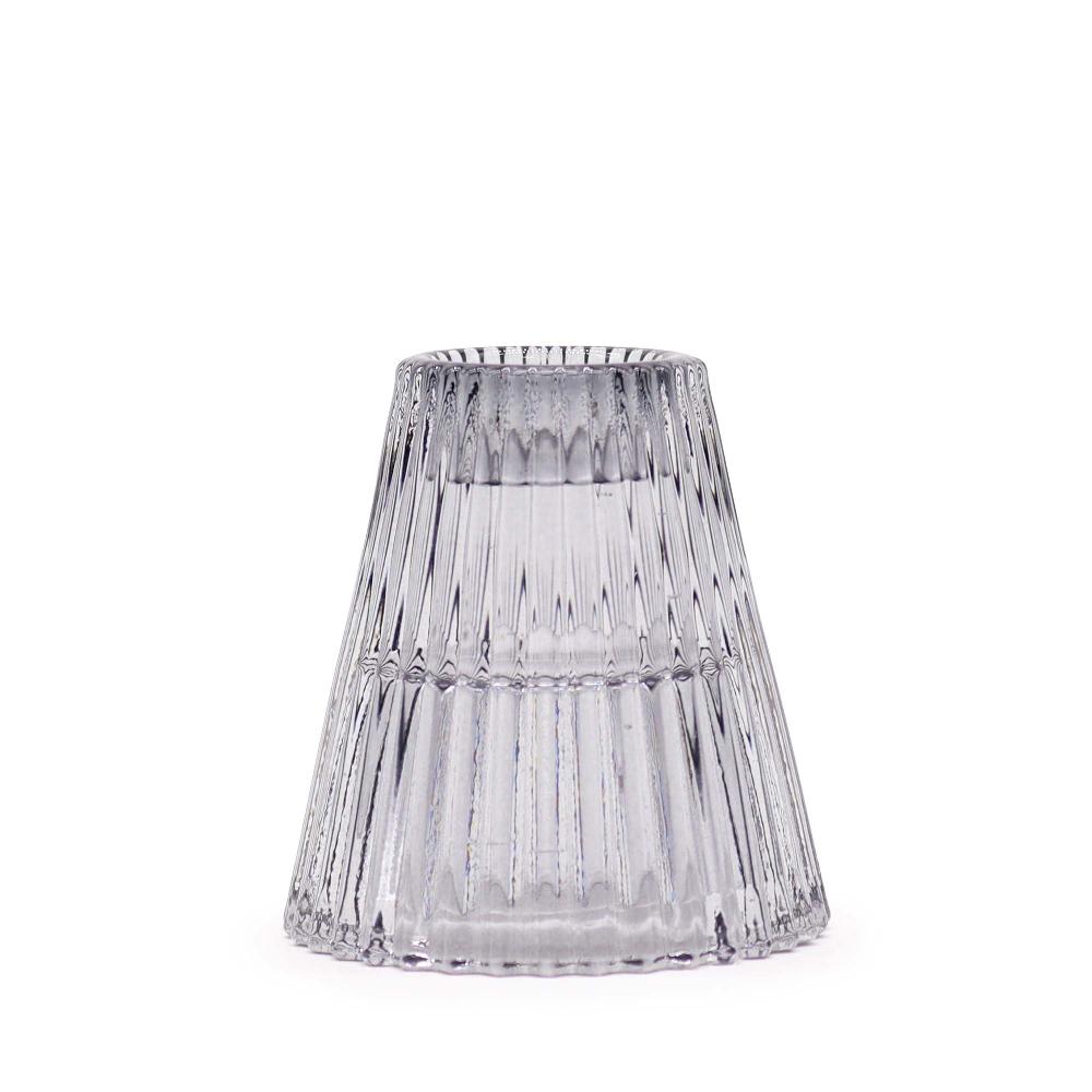 ancient wisdom Flip Dinner Candle / Tealight Holder - Midnight Grey