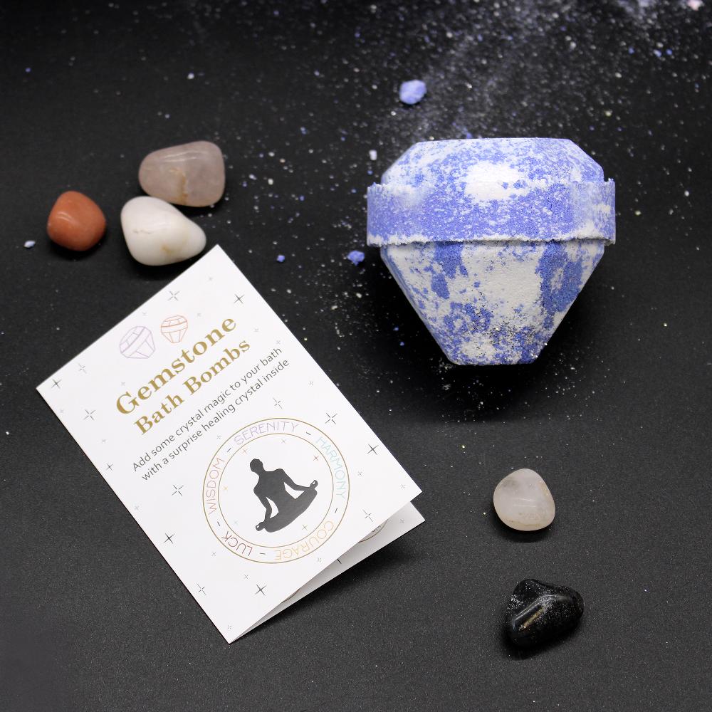 Ancient Wisdom Gemstone Bath Bombs Starter Pack - Green Boxes