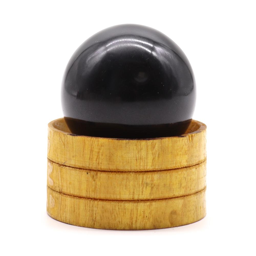 ancient wisdom Gemstone Crystal Sphere 40mm - Tourmaline with Stand