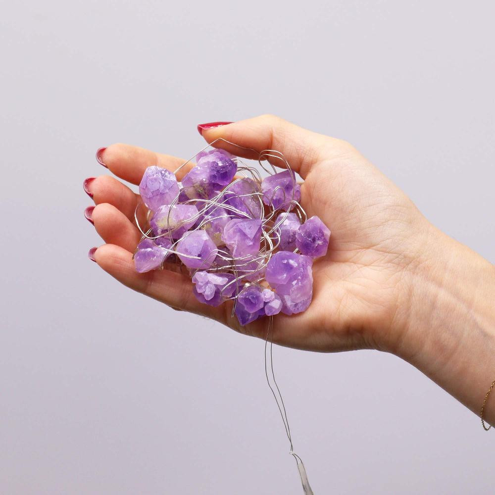 Ancient Wisdom Gemstone Enchantment Lights - Amethyst