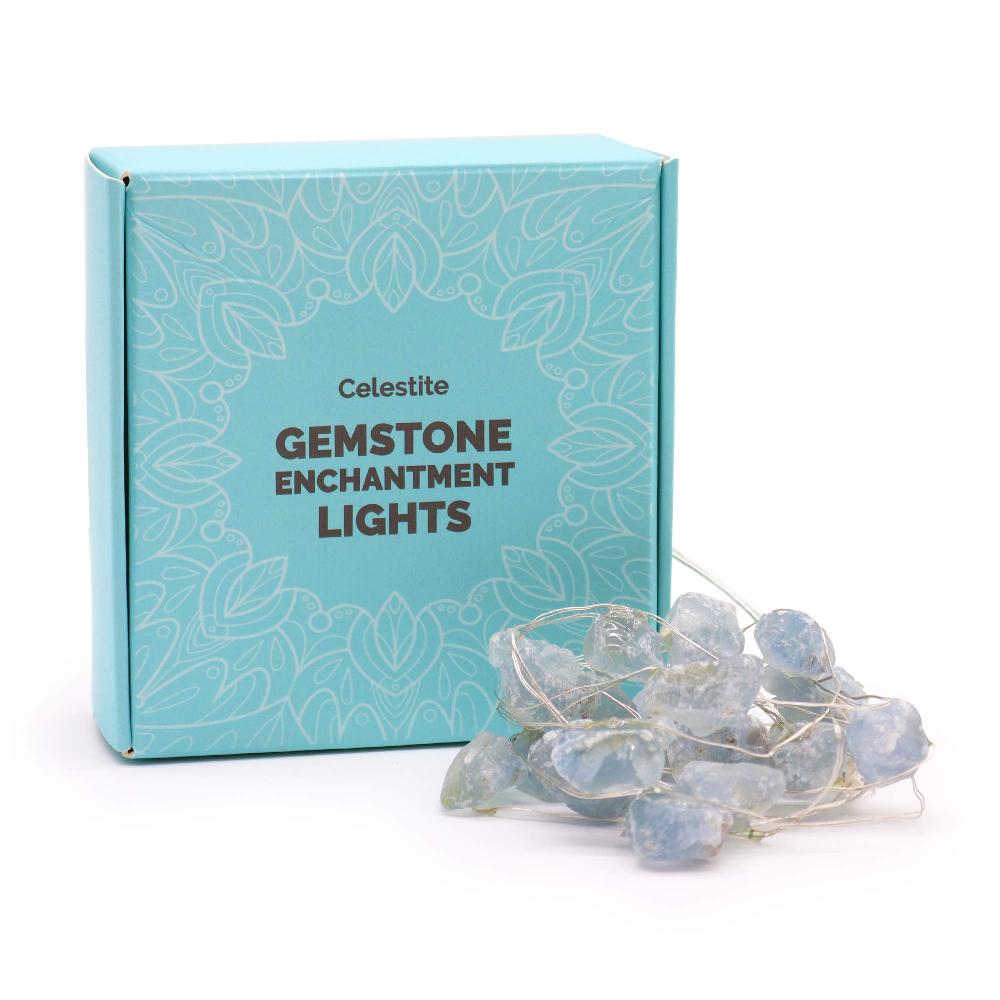 ancient wisdom Gemstone Enchantment Lights - Celestite