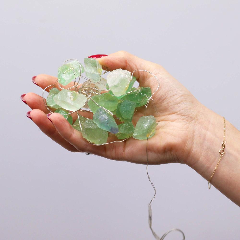Ancient Wisdom Gemstone Enchantment Lights - Crystal Jade