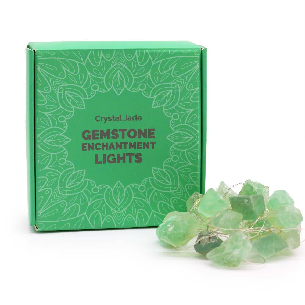 ancient wisdom Gemstone Enchantment Lights - Crystal Jade