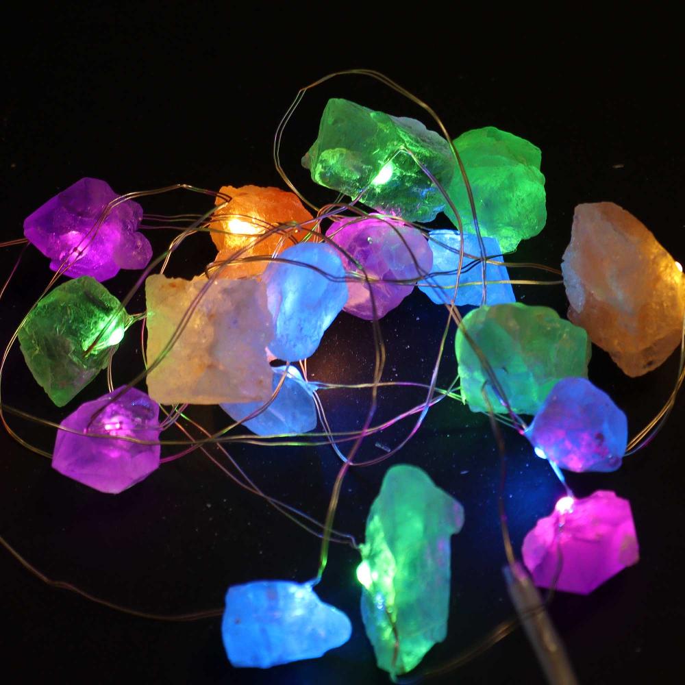 Ancient Wisdom Gemstone Enchantment Lights - Mixed Rocks