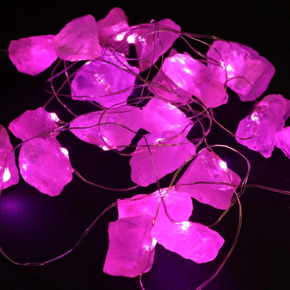 Ancient Wisdom Gemstone Enchantment Lights - Rose Quartz